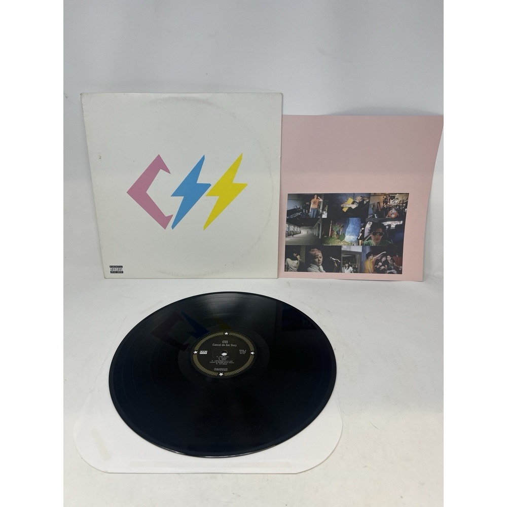 CSS Cansei De Ser Sexy Vinyl LP 2006 Sub Pop SP 717 EX